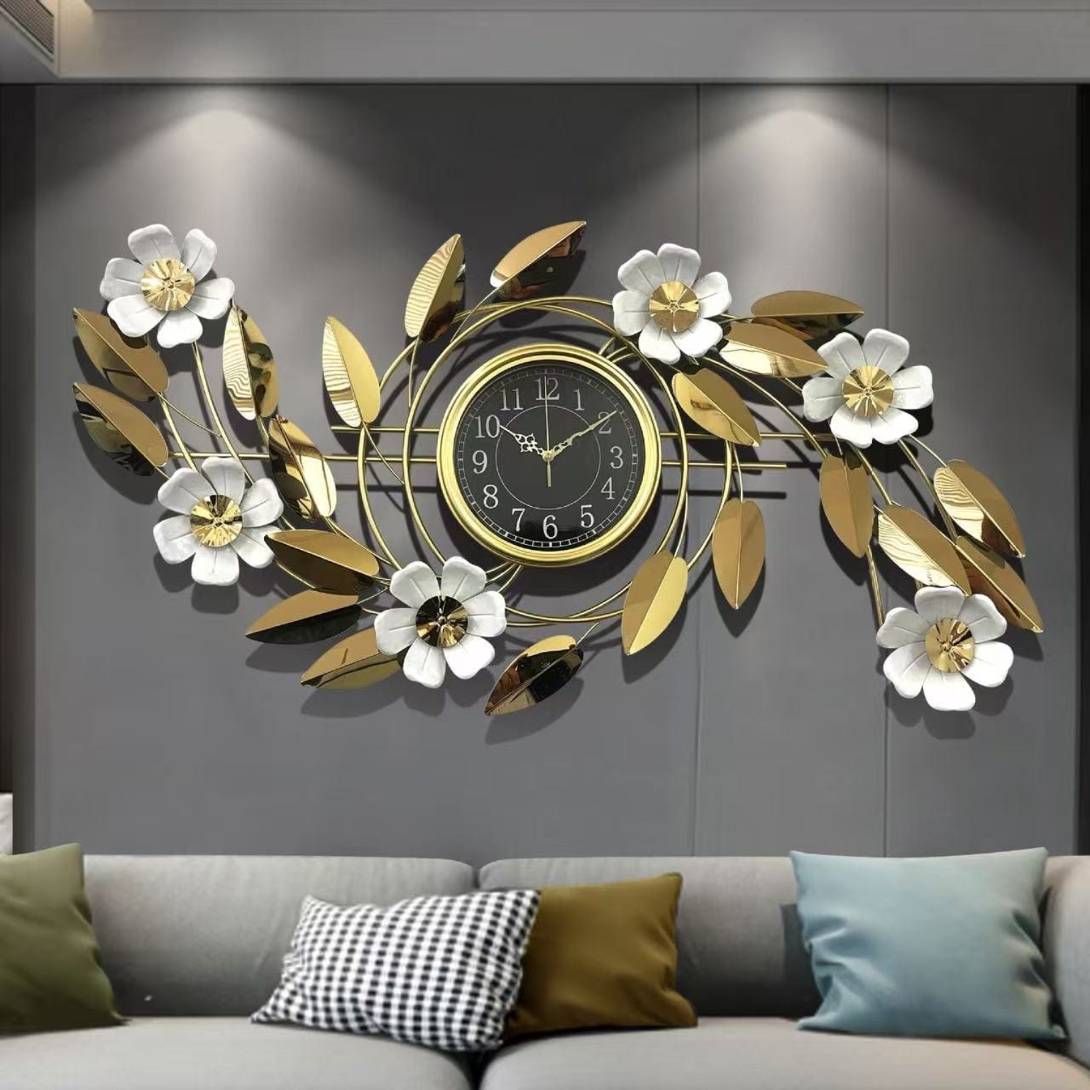 Imported Metal Clock