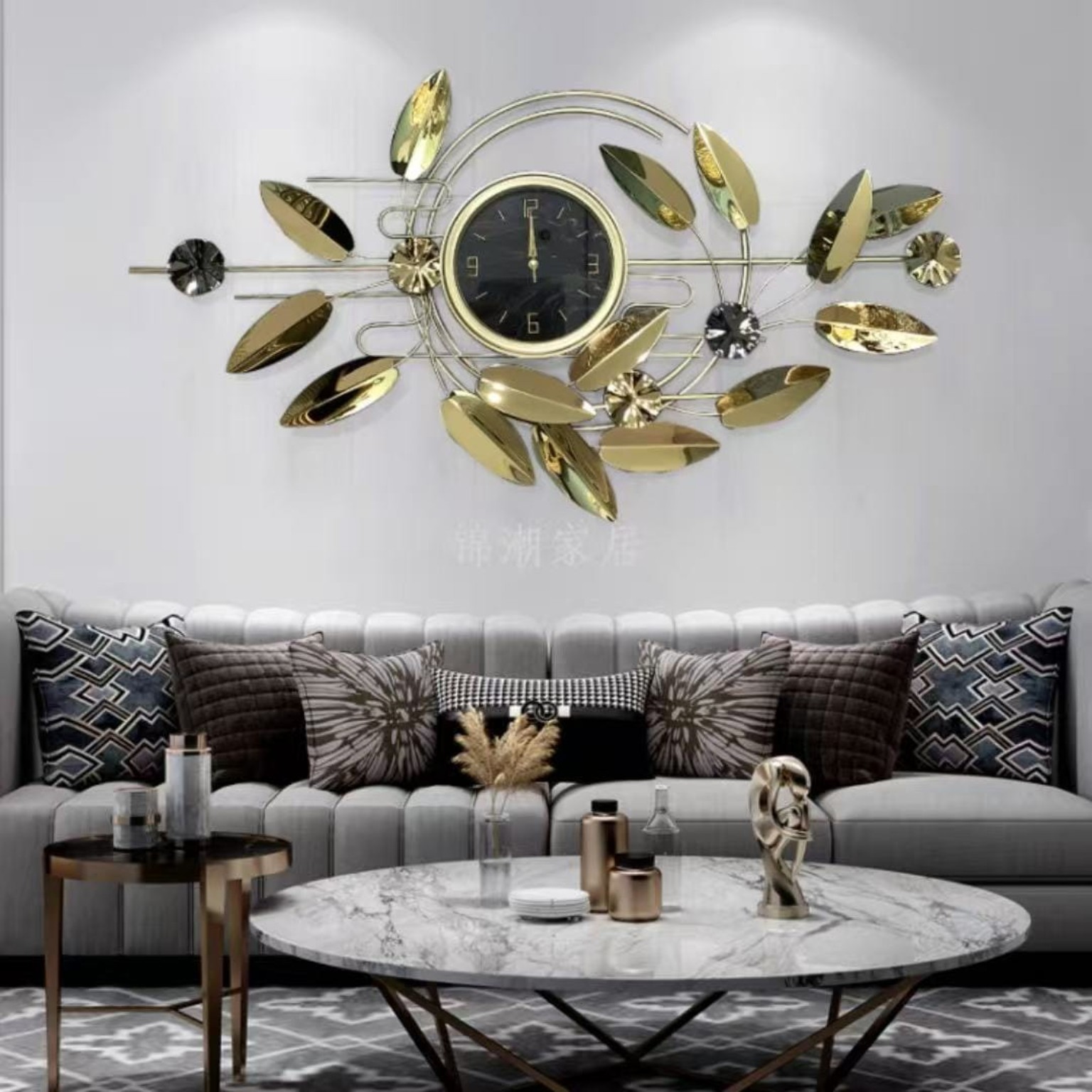 Imported Metal Clock